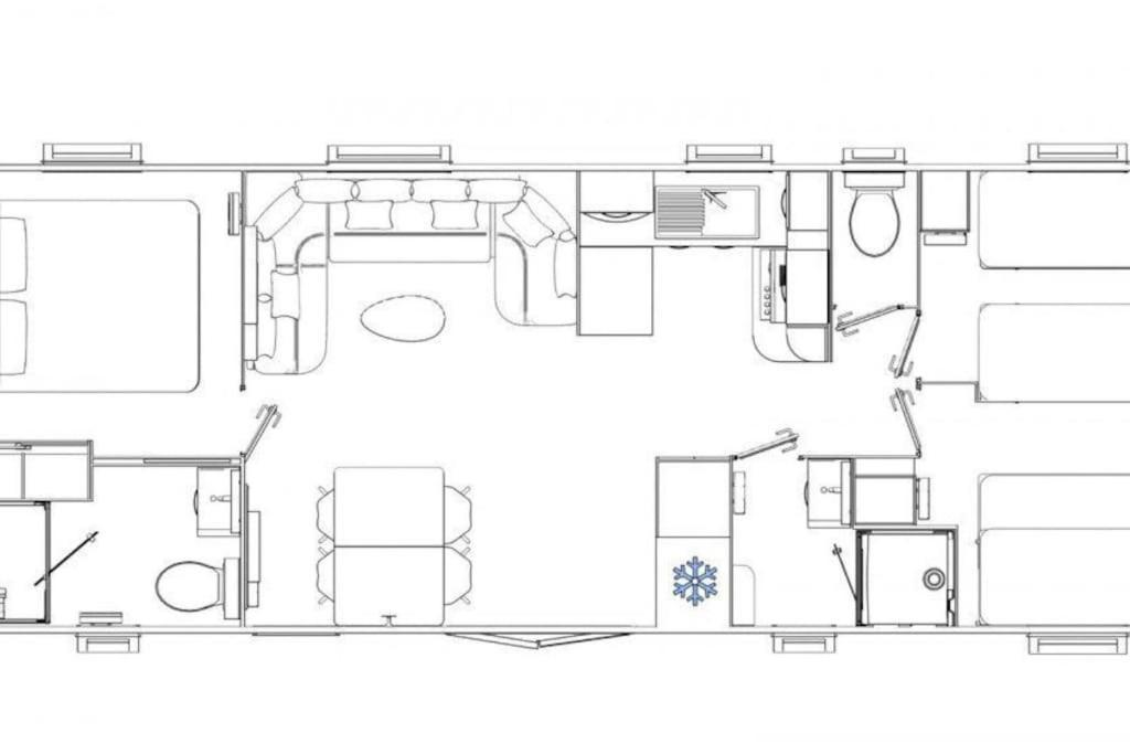 Modern On Side Holiday home *